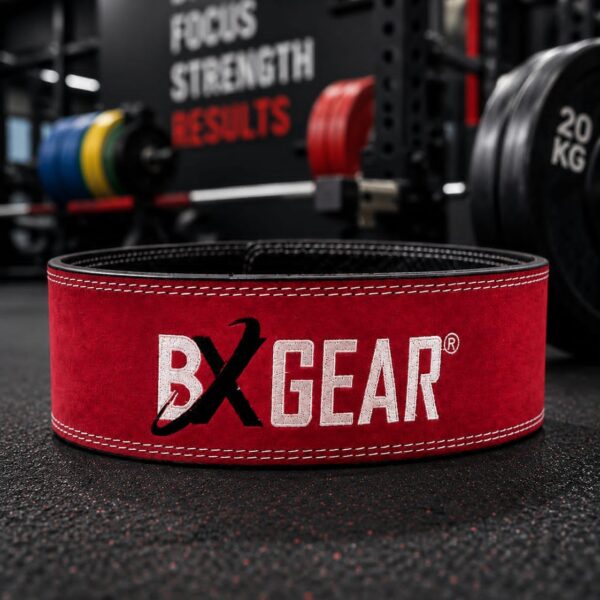 Suede Leather Lever Belt